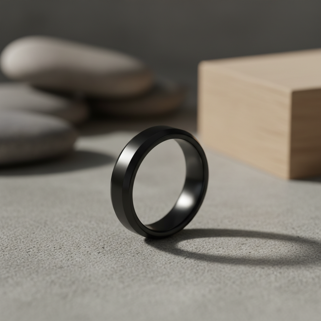 Stijlvol en veelzijdig: Zwarte ring